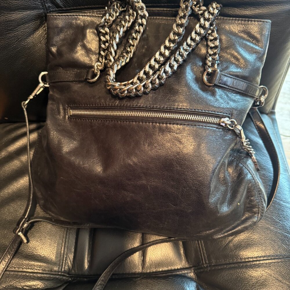 Michael Kors Black Leather Handbag